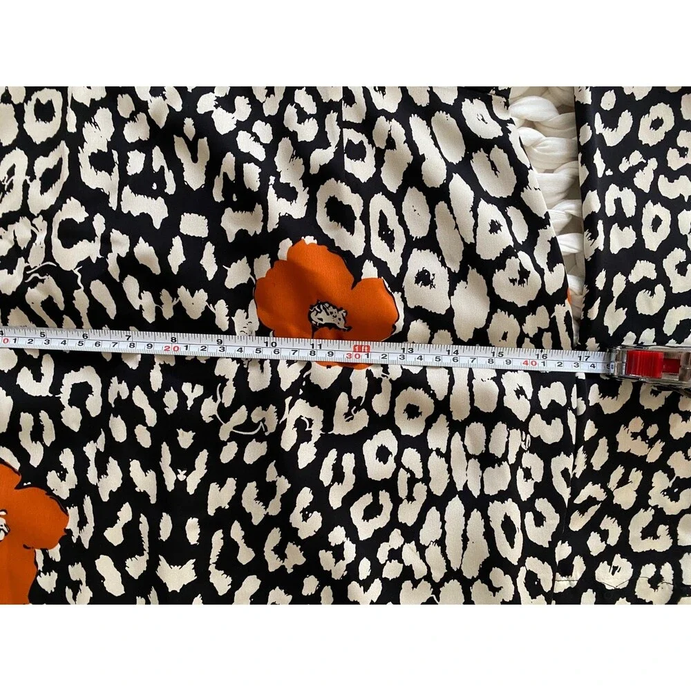 Essentiel Antwerp Silk Leopard Floral KABBEY Dress Size 38 (4) - Long Sleeve - Picture 16 of 16